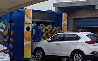 加油免費(fèi)洗車，充值辦卡更省錢！中魯石化選配林頓GD-20A型電腦洗車機(jī)